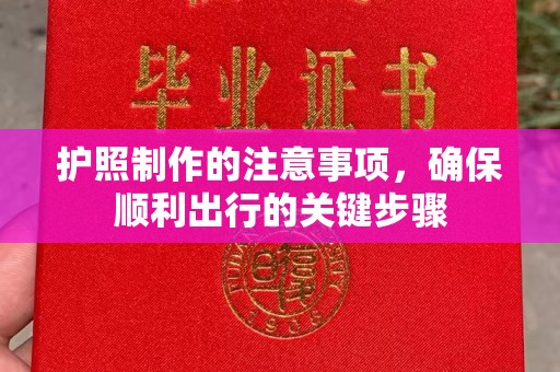 洪湖护照制作的注意事项，确保顺利出行的关键步骤
