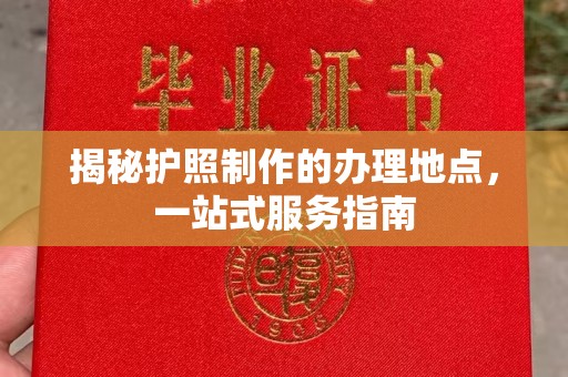 洪湖揭秘护照制作的办理地点，一站式服务指南