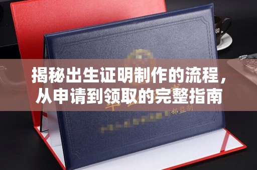 洪湖揭秘出生证明制作的流程，从申请到领取的完整指南