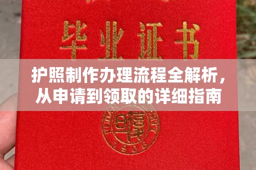 洪湖护照制作办理流程全解析，从申请到领取的详细指南