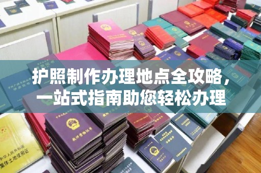 洪湖护照制作办理地点全攻略，一站式指南助您轻松办理