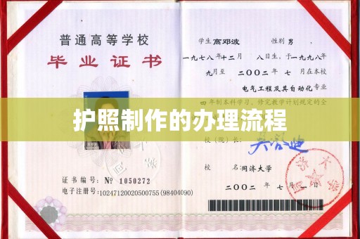 洪湖护照制作的办理流程
